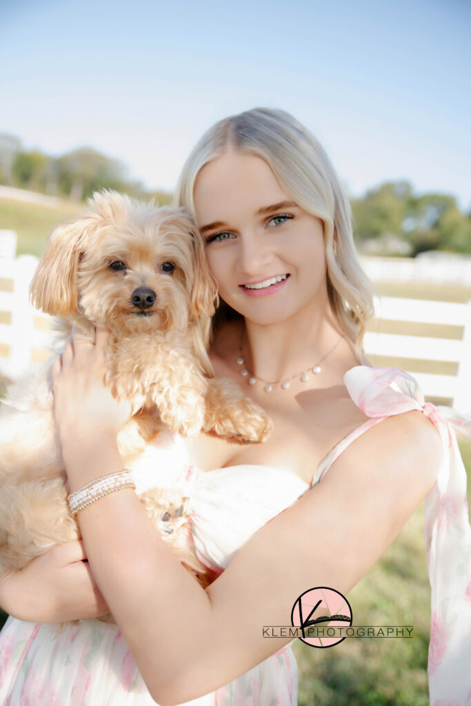 newburgh indiana senior pics with dog